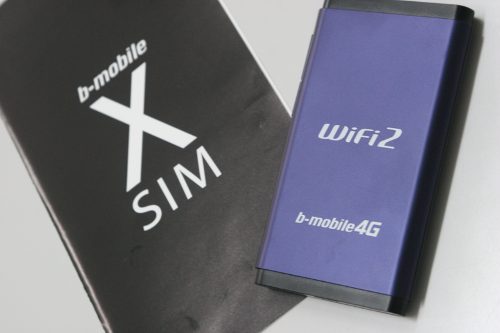 WiFi2ルータとX SIM